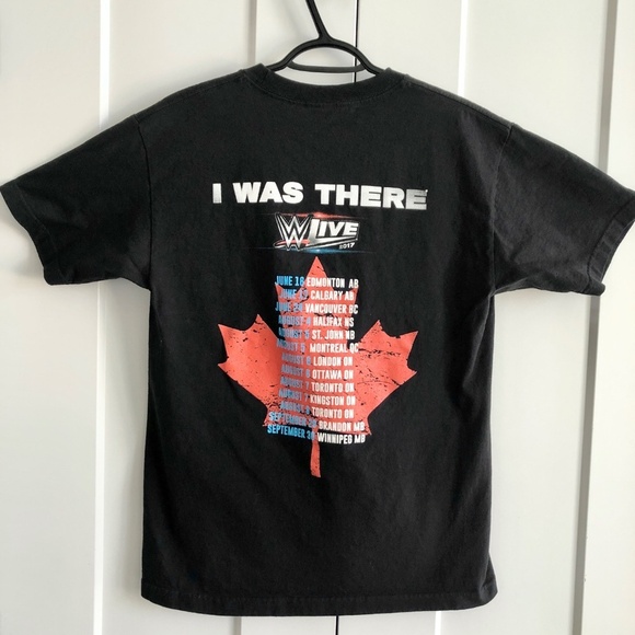 WWE Live RAW T-Shirt, 2017 Smackdown Tour, Wrestling, Mens, Med, Good Condition - Picture 2 of 8